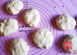 Illustration of how to make bean paste cake 9