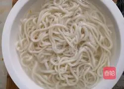 Illustration of how to make fried noodles 10