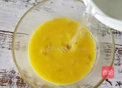 Illustration of how to make egg custard 3
