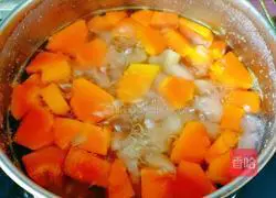 Guava and papaya sweet soup recipe 11