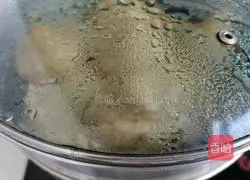 Black bean dregs cake Illustration of how to make glutinous rice cake 14