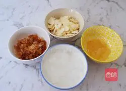 Illustration of how to make peach gum, soapberry, rice, snow swallow and lily soup 3