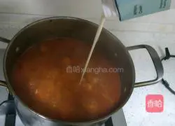 Illustration of authentic Russian borscht recipe 19