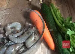 Vegetable shrimp cake recipe 1