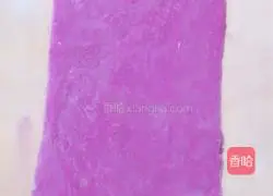 Illustration of how to make dragon fruit fritters 3