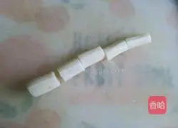 Illustration of how to make millet, yam and rice paste 2