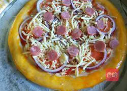 Xinwen Gourmet Queen's Pan Pizza Recipe Illustration 14
