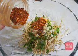 [Illustration of how to make cold folded ear root] 6