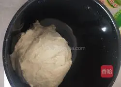 Illustration of how to make sauerkraut and pork buns 1