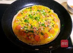 Illustration of how to make tomato egg rolls 11