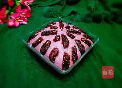Milk-flavored purple sweet potato cake recipe 23