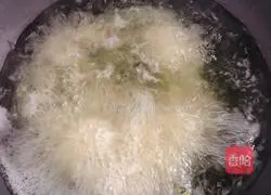 Illustration of how to make cold parsley and tofu shreds 3