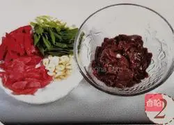 Illustration of how to stir-fry pork liver 2