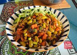 Illustration of making braised noodles 15