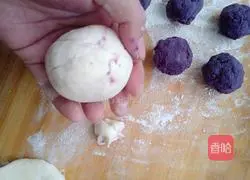 Purple sweet potato buns Practice illustration 6