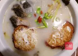 Illustration of how to make crucian egg soup 4