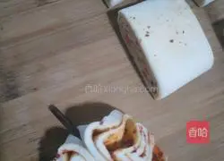 Illustration of how to make steamed flower rolls 15