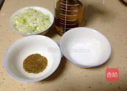 Scallion pancake (risen dough) Illustration of how to do it 6