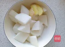 Illustration of how to make radish bone soup 4