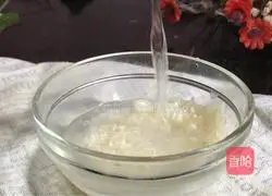 Illustration of how to make rice, barley, rice and soy milk 2