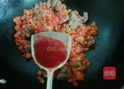 Illustration of tomato stewed beef brisket 10