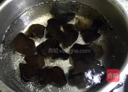 Illustration of how to make yuba mixed with fungus 6