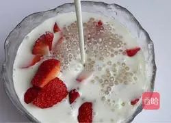 Tangyuan Illustration of how to make sago 8