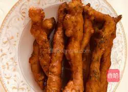 Illustration of how to make fennel fried dough sticks 12