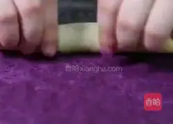 Purple potato rolls Illustration of how to do it 7
