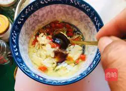 Illustration of how to make steamed scallops with oyster sauce, garlic chili sauce 6