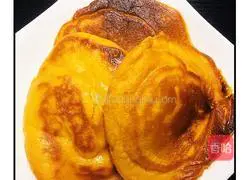 Illustration of how to make pumpkin millet dough cake 12