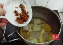 Illustration of how to make ginger brown sugar water 3