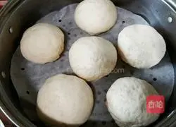 Milk-flavored oatmeal steamed buns recipe 14