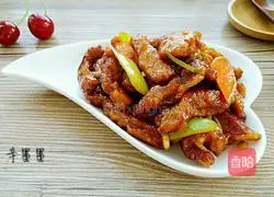 Illustration of how to make pork slices 17