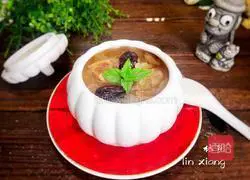 Illustration of how to make health-preserving and slimming white fungus soup 15