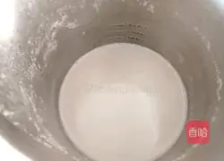 Illustration of how to make black bean milk 4