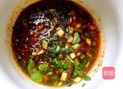 Illustration of spicy and sour egg noodle soup 4