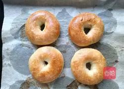Illustration of one-time fermentation oil-free and sugar-free bagels 14