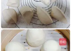 Illustration of homemade steamed steamed buns with rice fermented rice 3
