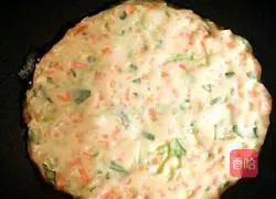 Vegetable egg pancake recipe 6