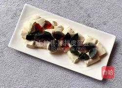 Cold preserved egg tofu recipe 3