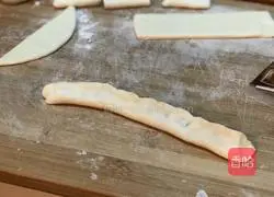 Illustration of how to make bean paste snacks 5