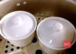 Illustration of how to make stewed lion head 15