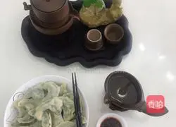 Illustration of how to make shepherd’s purse vegetarian dumplings 15