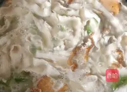 Luffa Illustration of how to make egg noodles 4