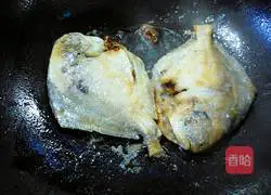 Illustration of braised pomfret 7