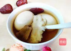 Illustration of how to make angelica and red date eggs 7