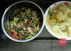 Illustration of how to cook three shredded pork 5