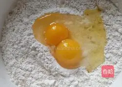 Snacks#Sesame wheat flower recipe illustration 3