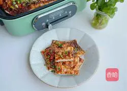 Illustration of making sauce-flavored pancake 16